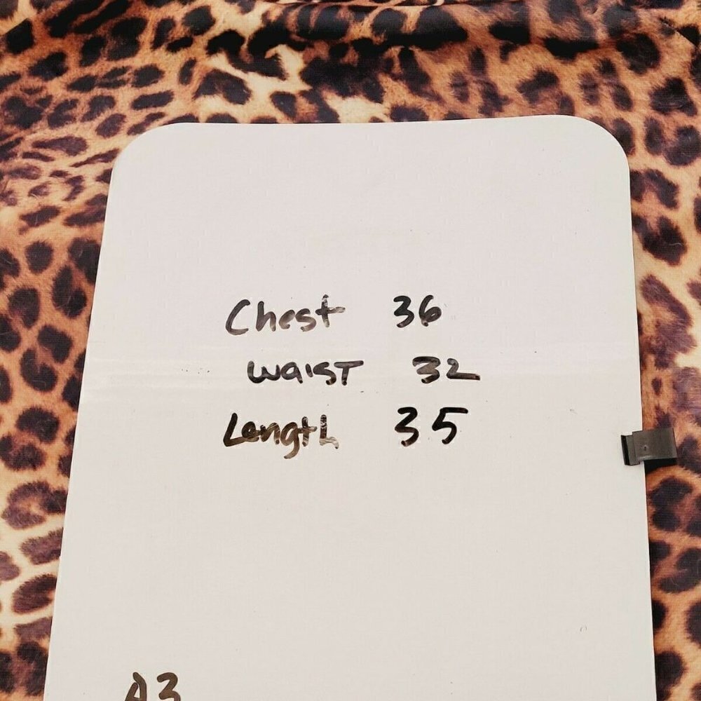 Alexia Admor Daphne Jewel Neck Leopard Print Fitted Mini Dress Size Medium NWT - Picture 11 of 11